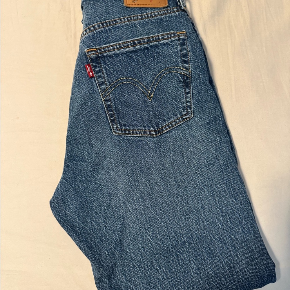 Women’s Levi’s 501 Original Cropped Jeans size 28
